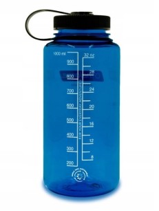 Butelka tritanowa na wodę Wide Mouth Sustain 1L - Blue 2