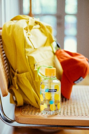 Butelka tritanowa na wodę Nalgene Narrow Mouth Sustain 500ml - Pineapples