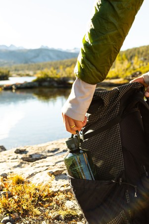 Butelka tritanowa na wodę Nalgene Narrow Mouth Sustain 1L - Jade