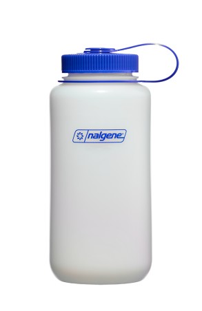 Butelka na wodę Nalgene Wide Mouth Sustain HDPE 900ml - White