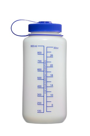 Butelka na wodę Nalgene Wide Mouth Sustain HDPE 900ml - White