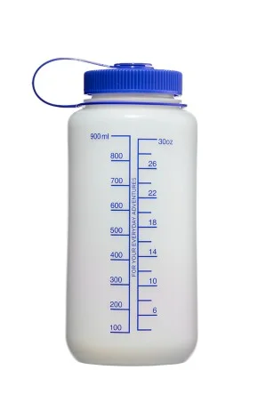 Butelka na wodę Nalgene Wide Mouth Sustain HDPE 900ml - White