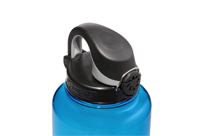 Butelka bidon na wodę Nalgene On-The-Fly Sustain 1L - Slate Black Cap