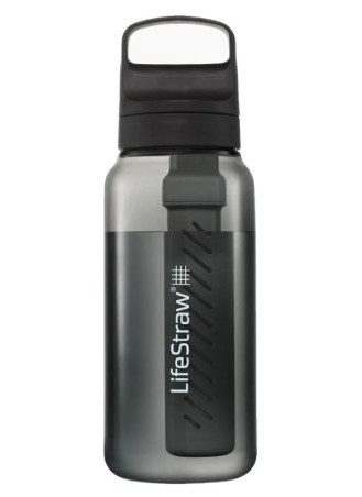 Butelka na wodę z filtrem LifeStraw Go 2.0 1L Black - Czarna
