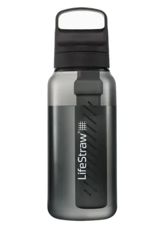 Butelka na wodę z filtrem LifeStraw Go 2.0 1L Black - Czarna