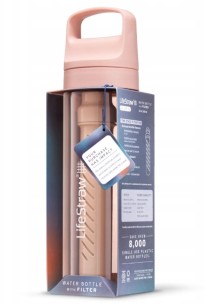 Butelka na wodę z filtrem LifeStraw Go 2.0 0.65L Cherry... 2