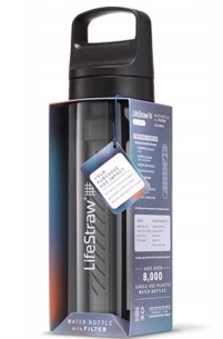 Butelka na wodę z filtrem LifeStraw Go 2.0 0.65L Black -... 2