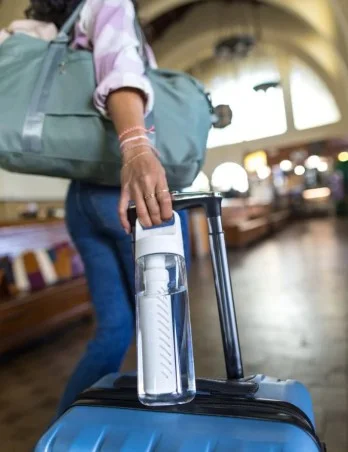 Butelka na wodę z filtrem LifeStraw Go 2.0 0.65L Icelandic Blue - Błękitna