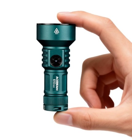 Latarka diodowa ACEBEAM E10 2.0 Światło Białe 6500K Morska - 1200lm 715m