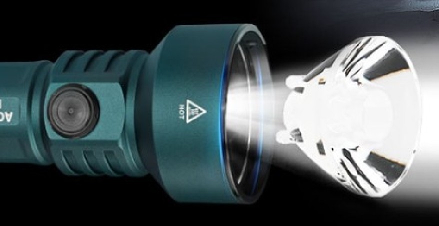 Latarka diodowa ACEBEAM E10 2.0 Światło Białe 6500K Morska - 1200lm 715m