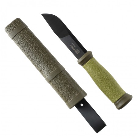 Nóż Morakniv 2000 BlackBlade Zielony - Stal nierdzewna Sandvik 14C28N