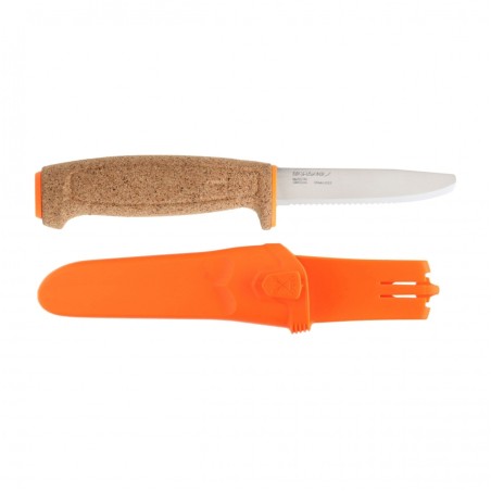 Nóż Morakniv Floating Knife Ząbkowany - Stal Nierdzewna