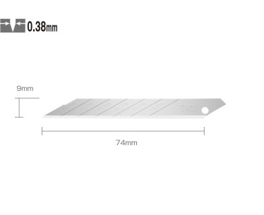 Ostrza segmentowe 9 mm OLFA SAB-10, 10 szt 2