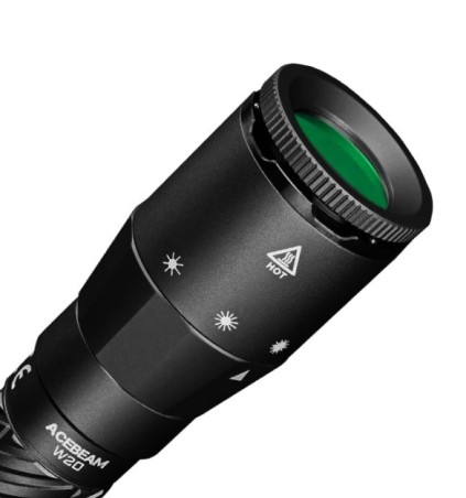 Latarka diodowa ACEBEAM W20 Światło Białe - 600lm 1100m