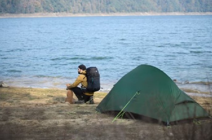 Namiot turystyczny Naturehike CLOUD UP 2 20D UPDATED Dwuosobowy - Zelony