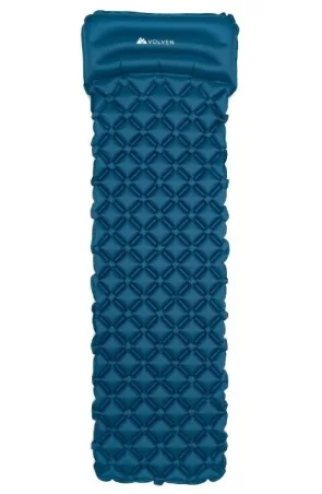 Materac turystyczny z poduszką VOLVEN AIR COMFORT PLUS - Niebieski
