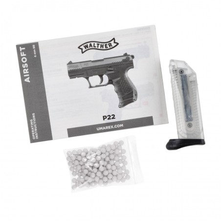 Replika pistolet ASG Walther P22 6 mm