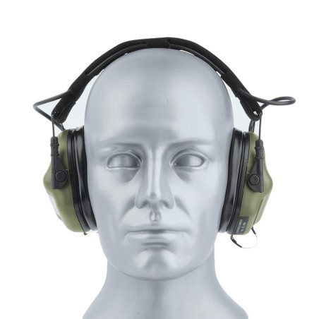 Aktywne ochronniki słuchu do hełmów EARMOR M31H - Foliage Green