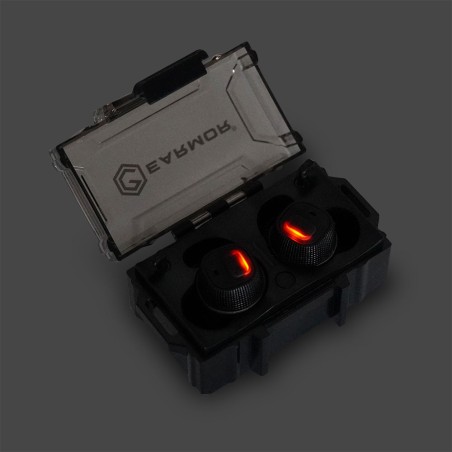 Aktywne ochronniki słuchu EARMOR M20 - Czarny