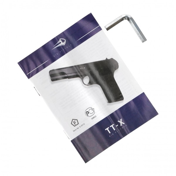 Pistolet wiatrówka Borner TT-X 4,5mm