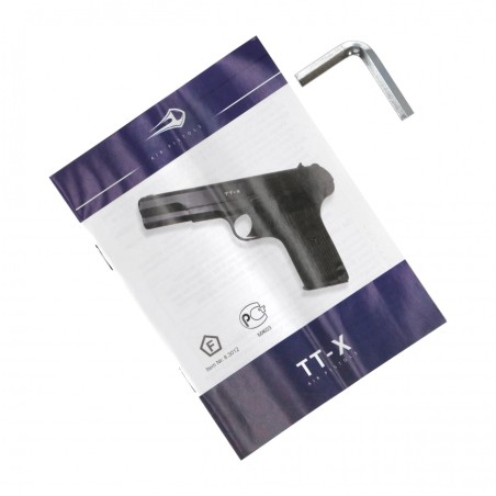 Pistolet wiatrówka Borner TT-X 4,5mm