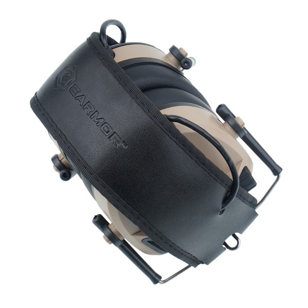 Earmor M30 aktywne ochronniki słuchu Coyote Tan