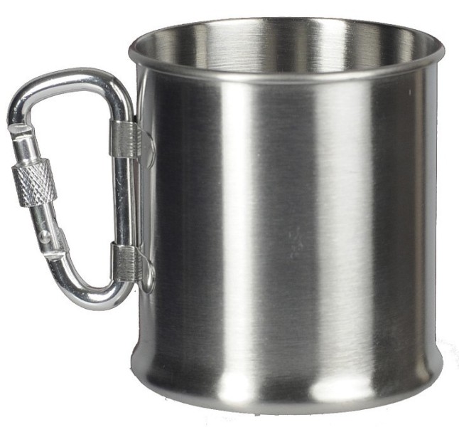 Kubek z karabińczykiem M-TAC 250 ml