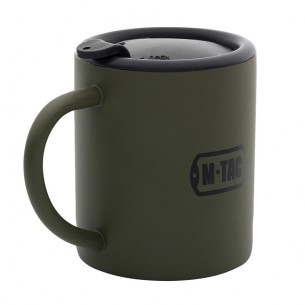 Kubek termiczny M-TAC 280 ml z pokrywką, Olive 2