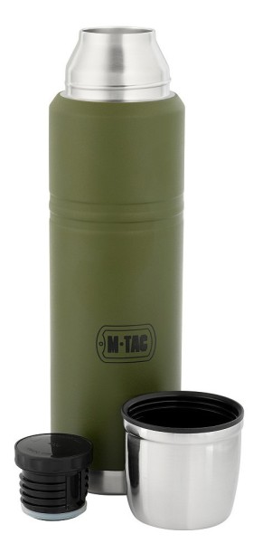 Termos 1000 ml M-TAC, stal nierdzewna, Olive