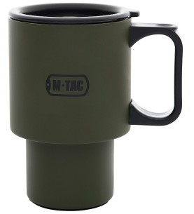 M-TAC kubek termiczny 450 ml z pokrywą Olive