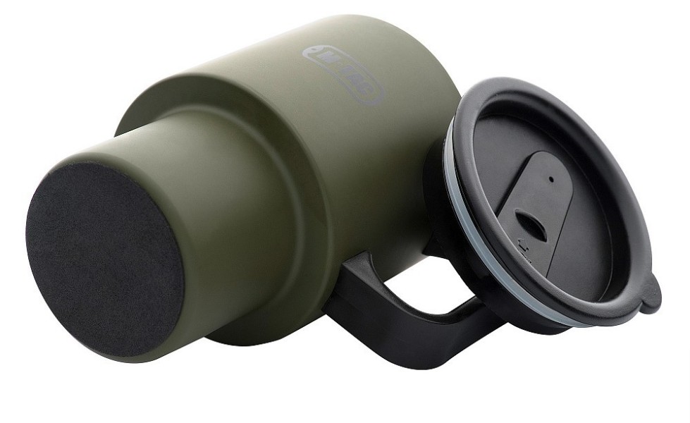 M-TAC kubek termiczny 450 ml z pokrywą Olive