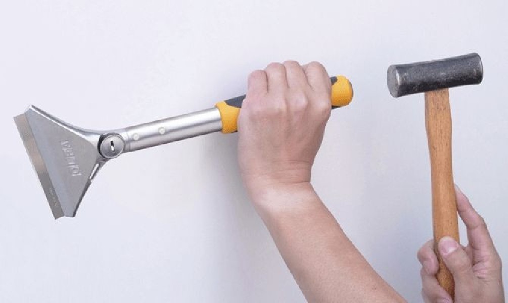 Skrobak do ciężkich prac z wymiennym ostrzem 30cm OLFA XSR-300