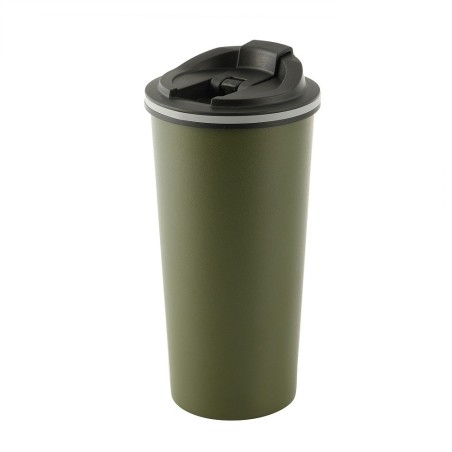 Kubek termiczny z zaworem M-TAC 450ml - Olive