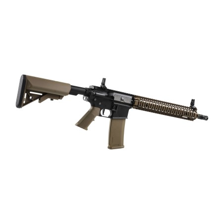 Karabinek ASG Specna Arms Daniel Defense® MK18 SA-P26 Prime™ Aster II ETU z silnikiem bezszczotkowym Chaos Bronze