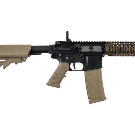 Karabinek ASG Specna Arms Daniel Defense® MK18 SA-P26 Prime™ Aster II ETU z silnikiem bezszczotkowym Chaos Bronze