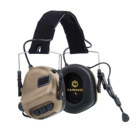 Zestaw słuchawkowy EARMOR M32 Coyote Tan
