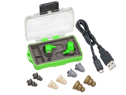 Ochronniki słuchu aktywne 3M Peltor EEP-100 - Zielone 2