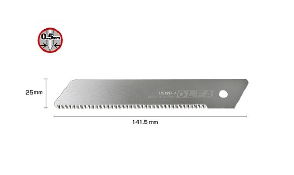 Ostrze OLFA HSWB-1 25 mm brzeszczot, 1 szt