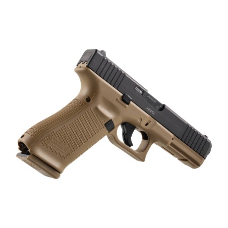 Pistolet na kule gumowe Glock 17 Gen 5 T4E .43 CO2 Blow-back Coyote