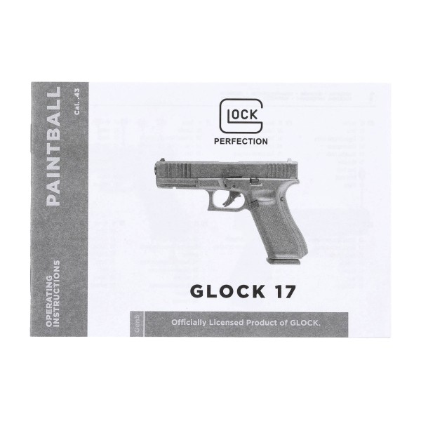 Pistolet na kule gumowe Glock 17 Gen 5 T4E .43...