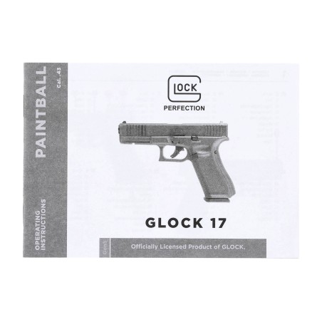 Pistolet na kule gumowe Glock 17 Gen 5 T4E .43 CO2 Blow-back Coyote