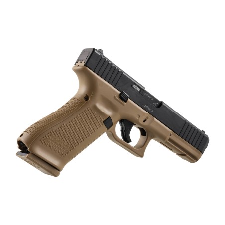 Pistolet na kule gumowe Glock Gen 5 T4E .43 CO2 Blow-back Coyote