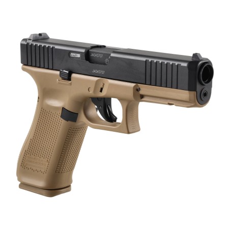 Pistolet na kule gumowe Glock Gen 5 T4E .43 CO2 Blow-back Coyote