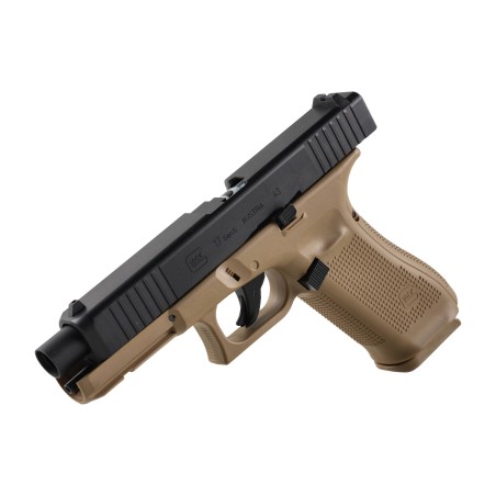 Pistolet na kule gumowe Glock Gen 5 T4E .43 CO2 Blow-back Coyote