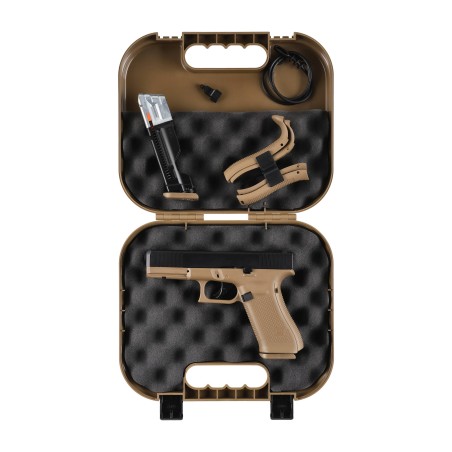Pistolet na kule gumowe Glock Gen 5 T4E .43 CO2 Blow-back Coyote