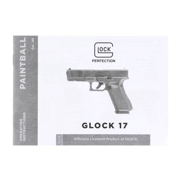 Pistolet na kule gumowe Glock Gen 5 T4E .43 CO2...