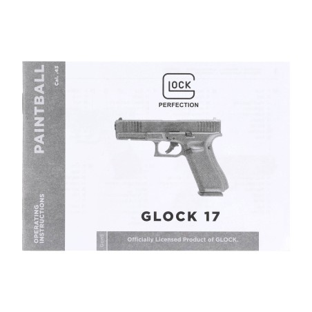 Pistolet na kule gumowe Glock Gen 5 T4E .43 CO2 Blow-back Coyote
