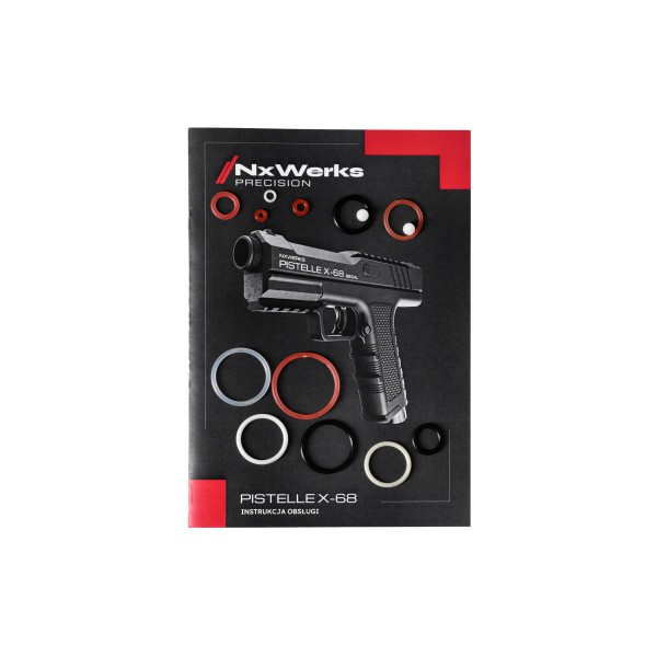 Pistolet na kule gumowe NxWerks PISTELLE X-68...