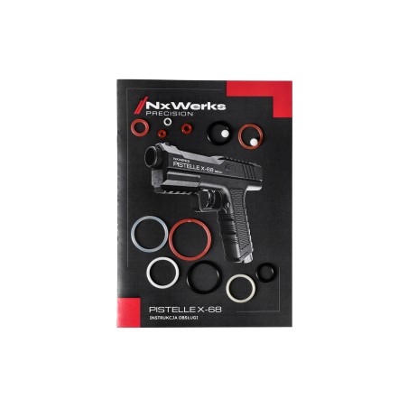 Pistolet na kule gumowe NxWerks PISTELLE X-68 kal. .68