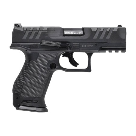 Pistolet na kule gumowe RAM Walther T4E PDP Compact 4" .43 Blow-back Czarny